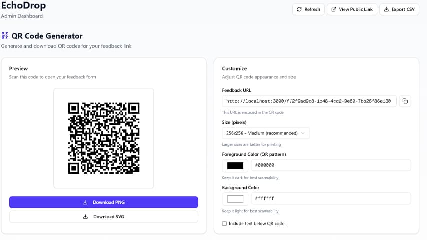 Customizable QR Codes